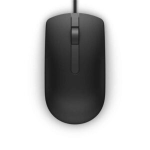 Dell MS116 | Bekabelde Muis | Links- en Rechtshandig | USB-A | 1000 DPI | Zwart