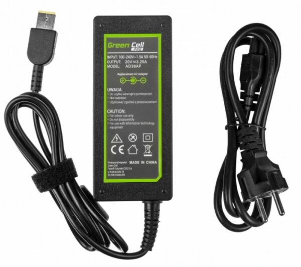 Green cell AD38AP Laptoplader 65W 3.25A 20 VOLT – 0