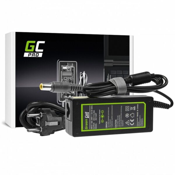 Green Cell AD16AP netvoeding & inverter Binnen 65 W Zwart – 0 Green Cell AD16AP netvoeding & inverter Binnen 65 W Zwart – 0