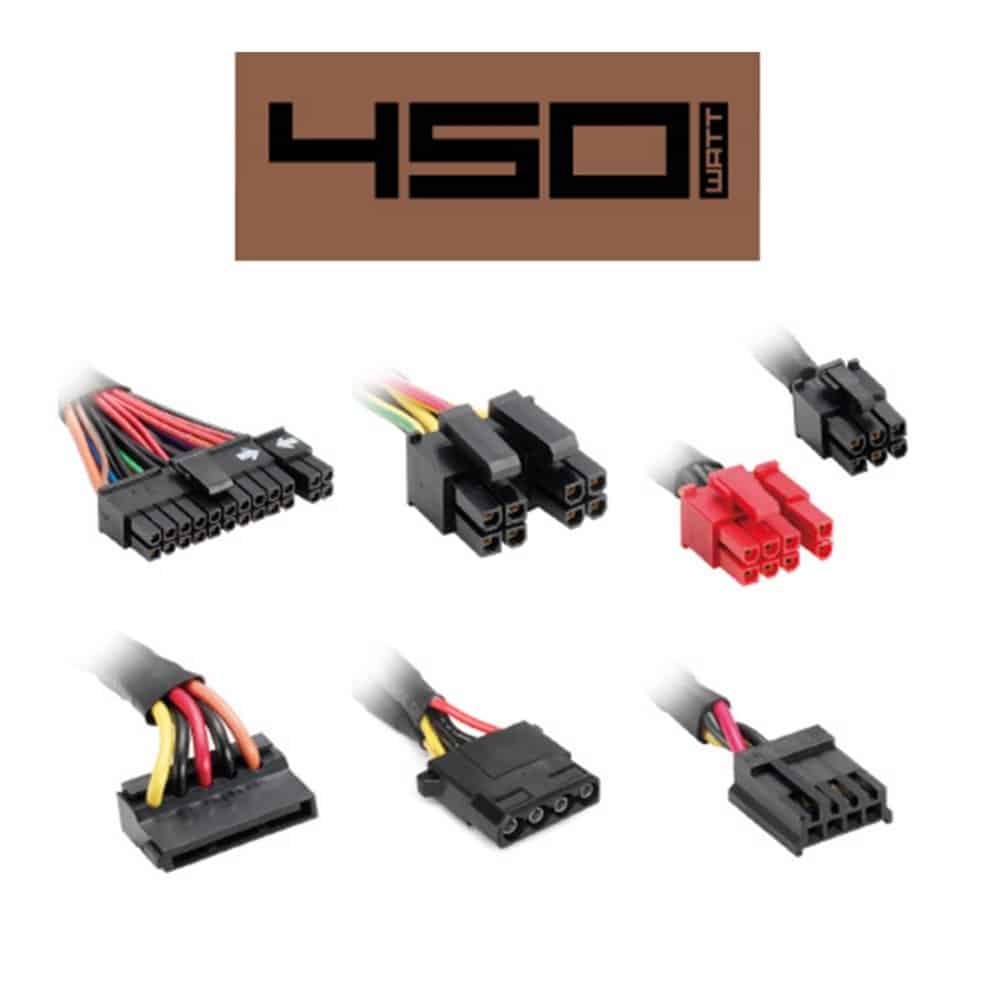 Sharkoon SilentStorm SFX Bronze power supply unit 450 W 20+4 pin ATX Zwart – 4