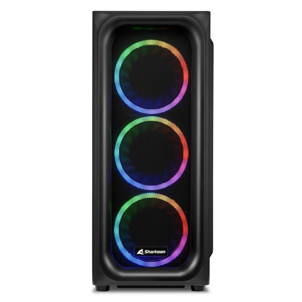 Sharkoon TK5M RGB ATX Desktop Zwart – 1 Sharkoon TK5M RGB ATX Desktop Zwart – 1