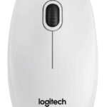 Logitech B100 | Bekabelde Muis | Links- en Rechtshandig | USB-A | 800 DPI | Wit