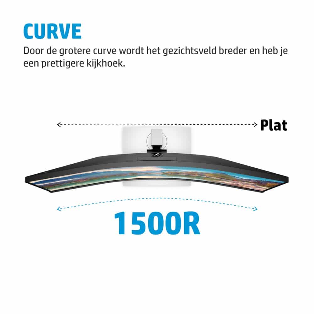 HP E34m G4 86,4 cm (34″) 3440 x 1440 Pixels Wide Quad HD Zwart – 12