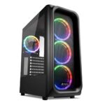 Sharkoon TK5M RGB | Midi Tower Case | Zwart