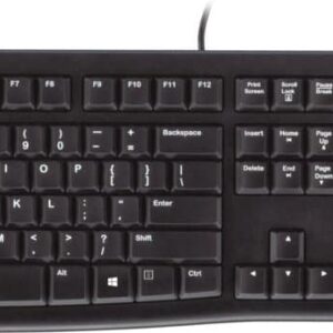 Logitech Desktop MK120 toetsenbord Inclusief muis USB AZERTY Frans Zwart