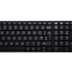 Logitech MK220 | Draadloze Desktop Set | Compact Toetsenbord + Muis | Zwart