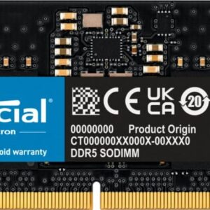 Crucial | 1x8GB DDR5 | 4800MHz | SODIMM | CL40 | Geheugenmodule | RAM