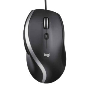 Logitech M500s Advanced | Bekabelde Muis | Rechtshandig | USB-A | 4000 DPI | Zwart/Zilver