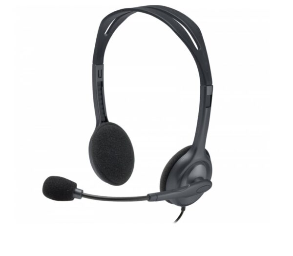 Logitech H111 Headset Hoofdband 3,5mm-connector Grijs – 0 Logitech H111 Headset Hoofdband 3,5mm-connector Grijs – 0