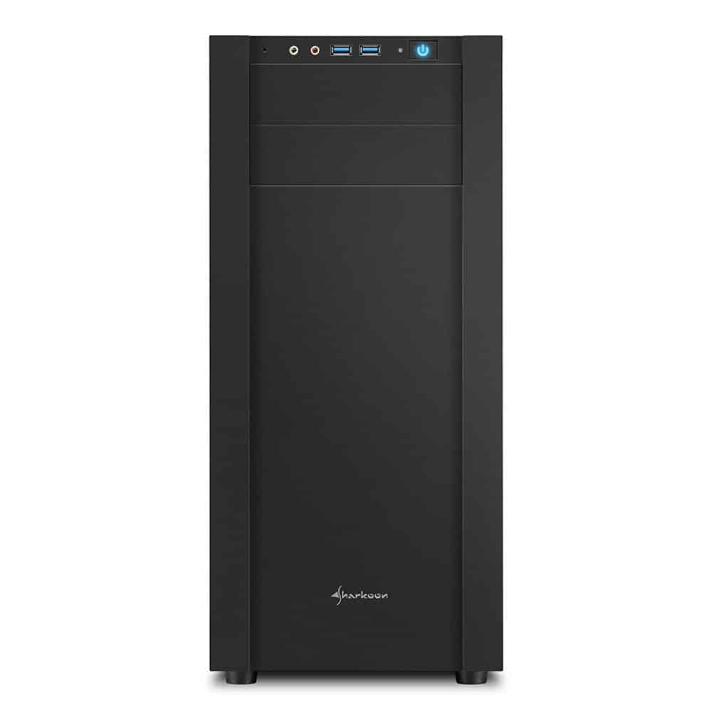 Sharkoon S25-W Midi Tower Zwart – 1 Sharkoon S25-W Midi Tower Zwart – 1