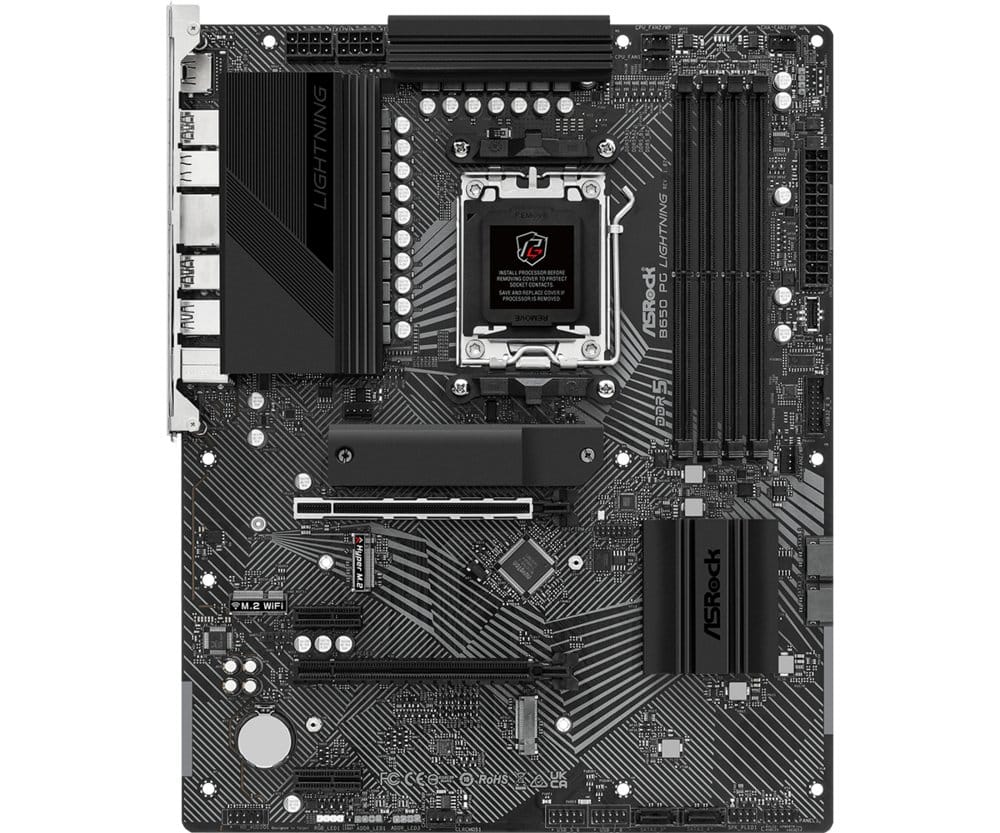 Asrock B650 PG Lightning AMD B650 Socket AM5 ATX – 0 Asrock B650 PG Lightning AMD B650 Socket AM5 ATX – 0