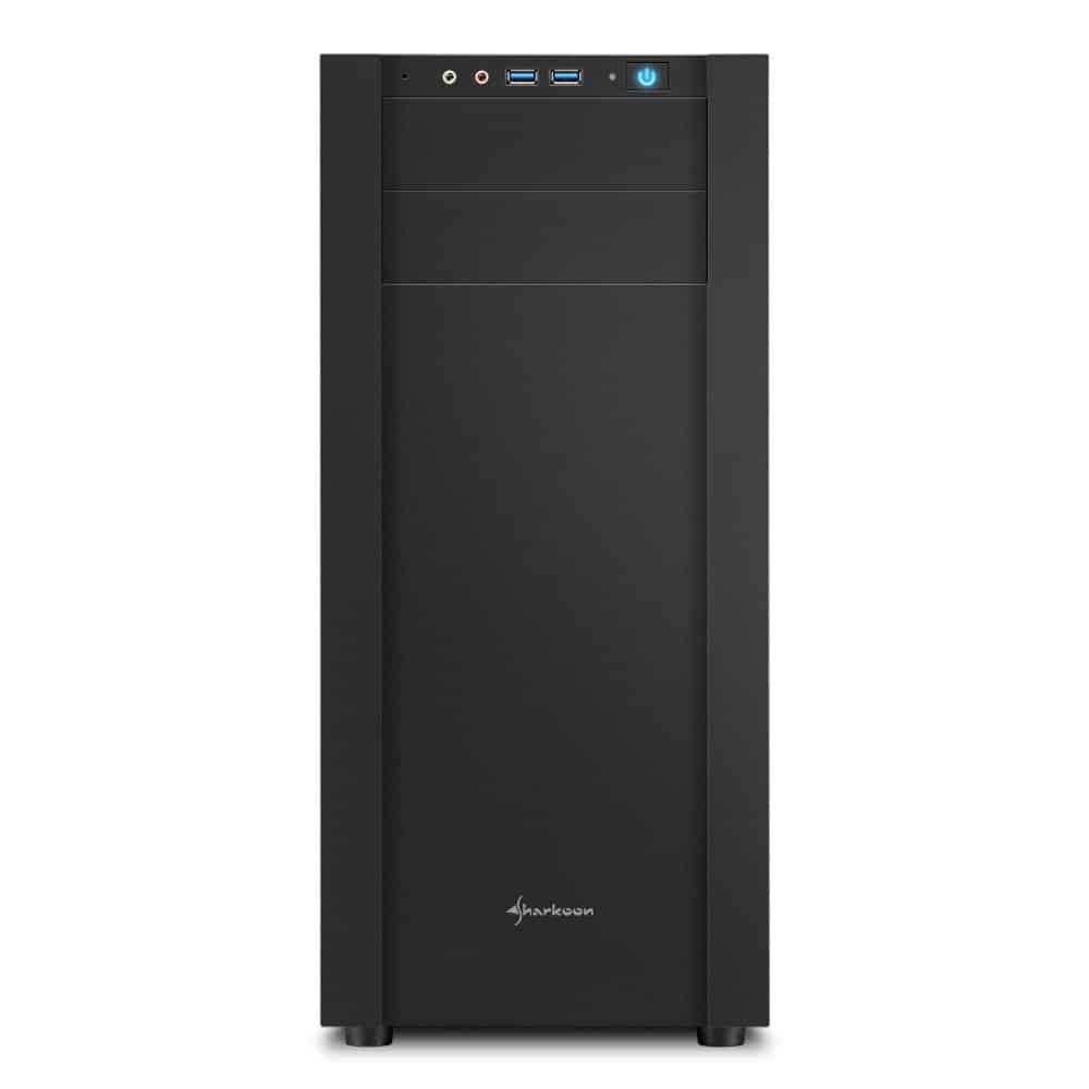 Sharkoon S25-V Midi Tower Zwart – 1 Sharkoon S25-V Midi Tower Zwart – 1