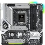 Asrock B760M Steel Legend WiFi | Socket LGA 1700 | Intel B760 | 4xDDR5 | Micro-ATX | Moederbord