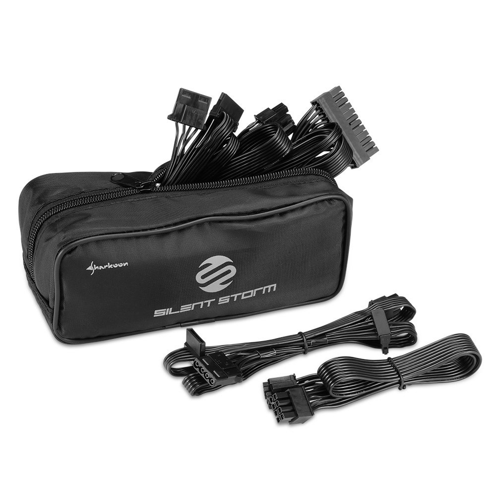 Sharkoon SilentStorm SFX Gold power supply unit 500 W 20+4 pin ATX Zwart – 4