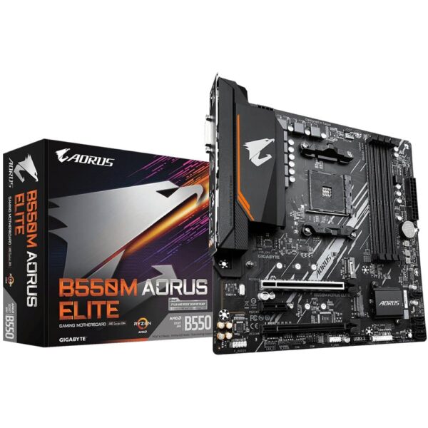 Gigabyte B550M AORUS ELITE AMD B550 Socket AM4 micro ATX – 0