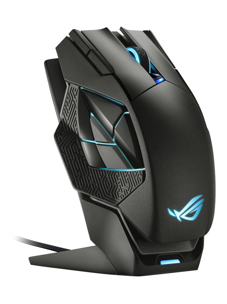 ASUS ROG Spatha X muis Rechtshandig RF Wireless + USB Type-A Optisch 19000 DPI – 5
