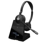 Jabra Engage 75 | Draadloze On-ear Stereo Headset | Oplaadstation | Zwart