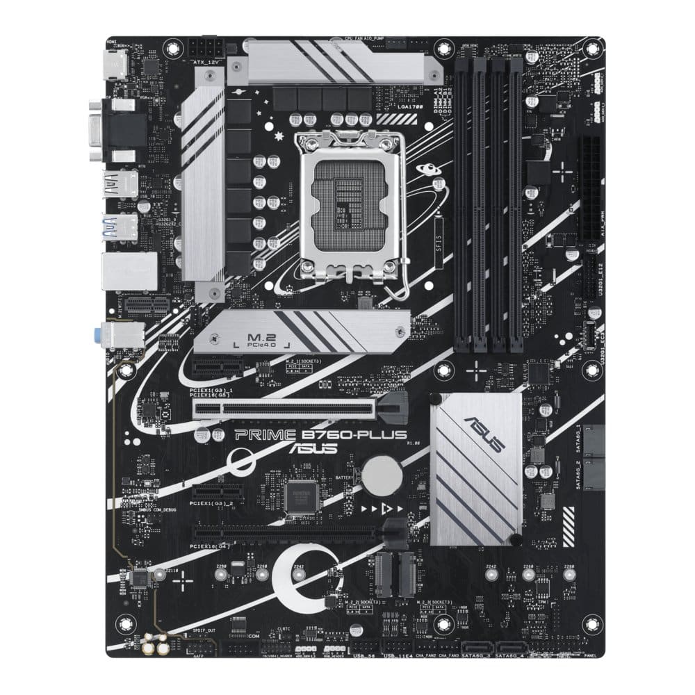 ASUS PRIME B760-PLUS Intel B760 LGA 1700 ATX – 0 ASUS PRIME B760-PLUS Intel B760 LGA 1700 ATX – 0