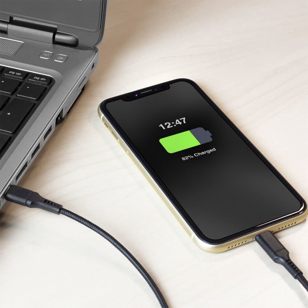 ACT AC3095 Lightning-kabel 1 m Zwart – 1