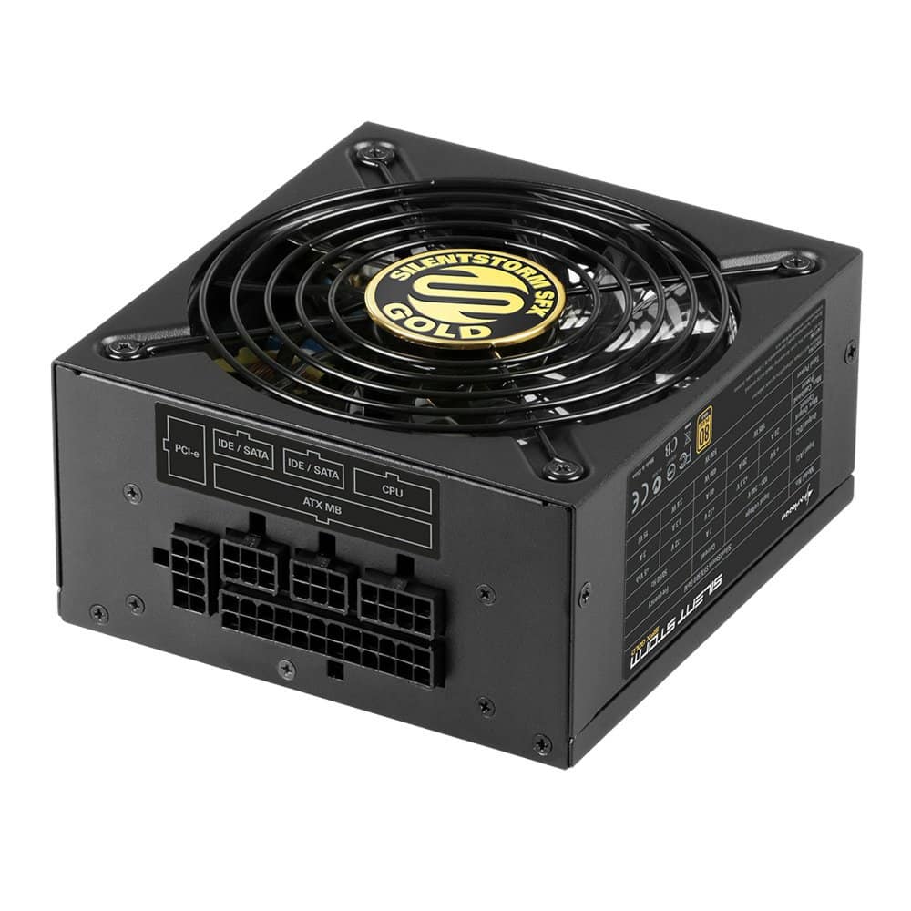 Sharkoon SilentStorm SFX Gold power supply unit 500 W 20+4 pin ATX Zwart – 1