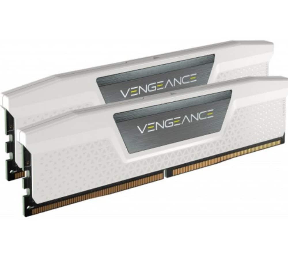 Corsair Vengeance CMK64GX5M2B5200C40W geheugenmodule 64 GB 2 x 32 GB DDR5 5200 MHz – 0 Corsair Vengeance CMK64GX5M2B5200C40W geheugenmodule 64 GB 2 x 32 GB DDR5 5200 MHz – 0