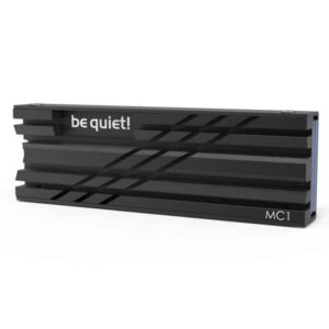 be quiet! MC1 | M.2 SSD Heatsink | Passieve Koeling | Aluminium | Zwart