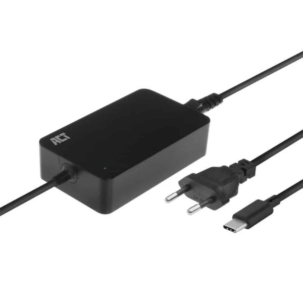 ACT AC2005 netvoeding & inverter Binnen 65 W USB-C – 0 ACT AC2005 netvoeding & inverter Binnen 65 W USB-C – 0