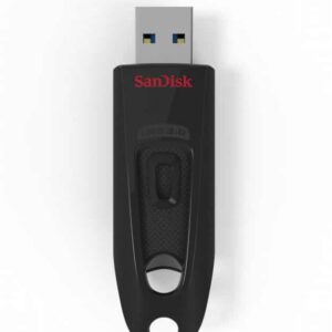 Sandisk Ultra | 64GB USB-A 3.2 Flash Drive | Zwart