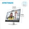 HP E-Series E27m G4 68,6 cm (27″) 2560 x 1440 Pixels Quad HD Zwart – 12