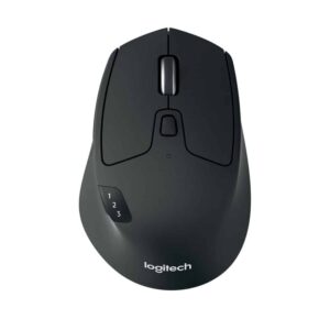 Logitech M720 Triathlon | Draadloze Muis | Rechtshandig | RF + Bluetooth | 1000 DPI | Zwart