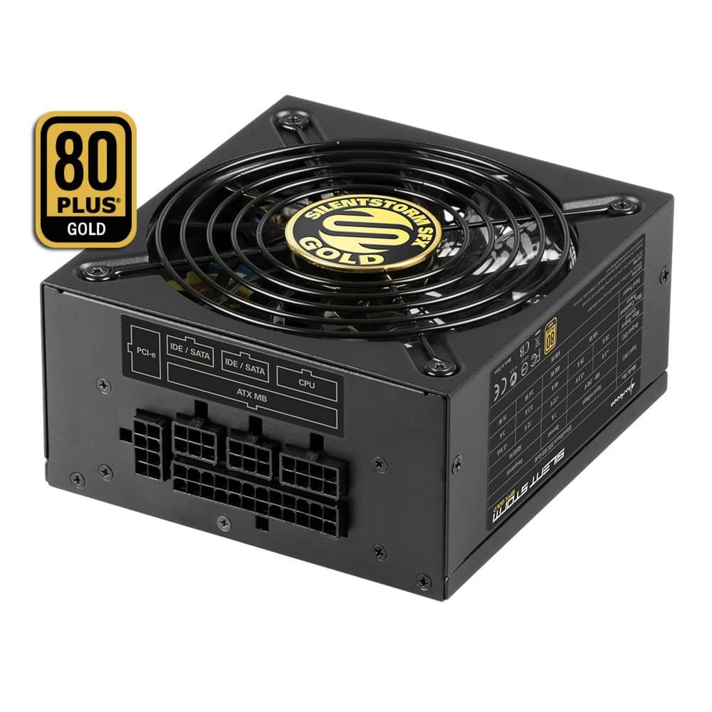 Sharkoon SilentStorm SFX Gold power supply unit 500 W 20+4 pin ATX Zwart – 3
