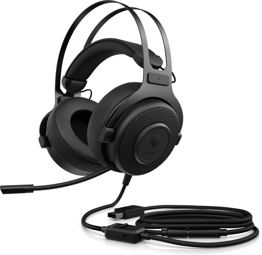 HP OMEN Blast Headset Bedraad Hoofdband Gamen Zwart – 2 HP OMEN Blast Headset Bedraad Hoofdband Gamen Zwart – 2