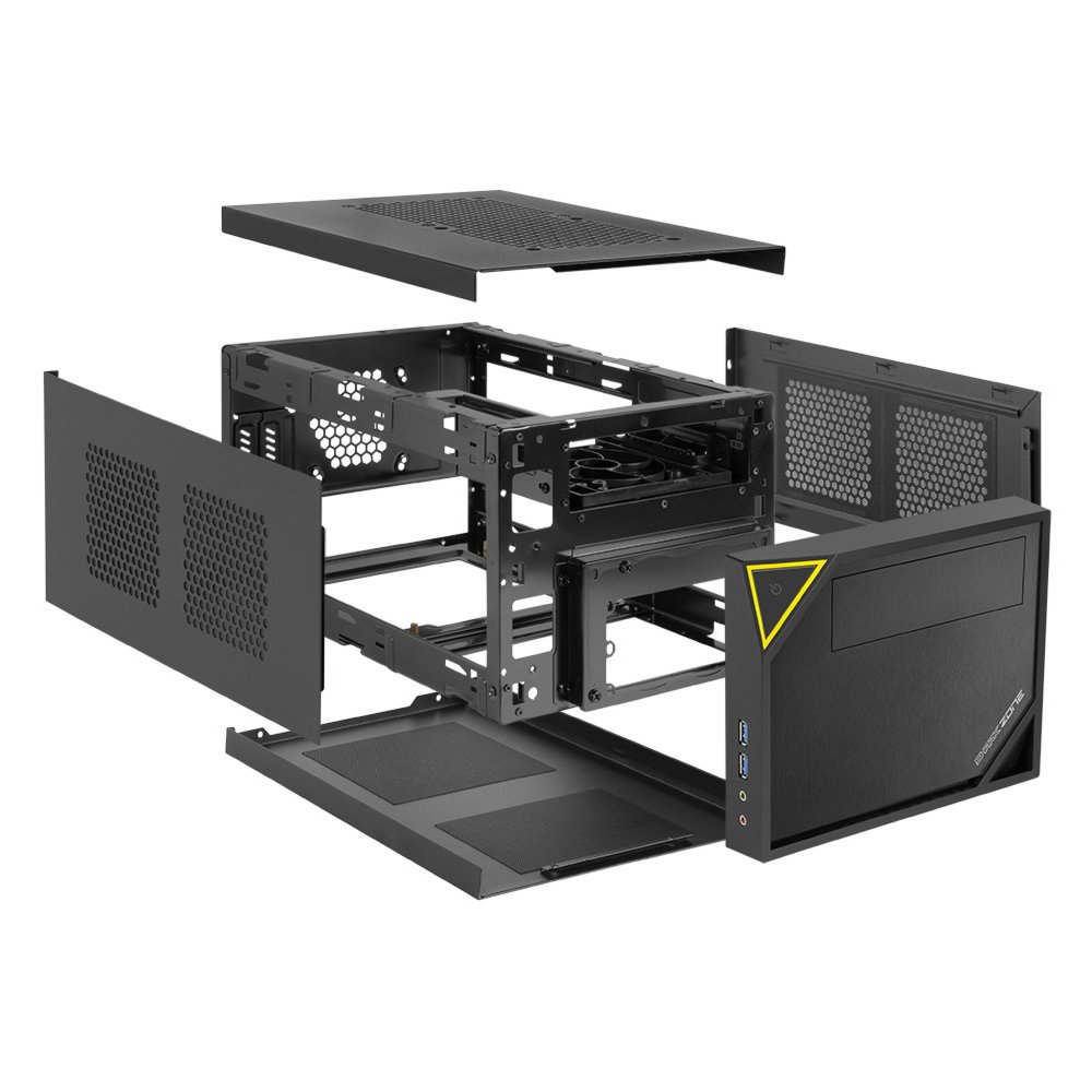 Sharkoon SHARK ZONE C10 Zwart, Geel – 8 Sharkoon SHARK ZONE C10 Zwart, Geel – 8