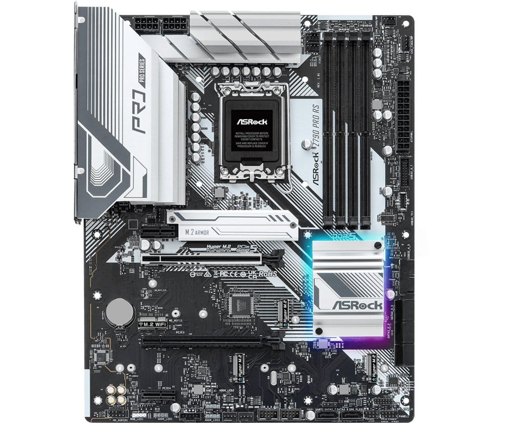 Asrock Z790 Pro RS Intel Z790 LGA 1700 ATX – 0 Asrock Z790 Pro RS Intel Z790 LGA 1700 ATX – 0
