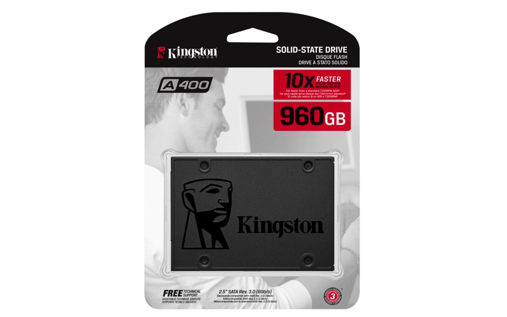 Kingston Technology A400 2.5″ 960 GB SATA III TLC – 2