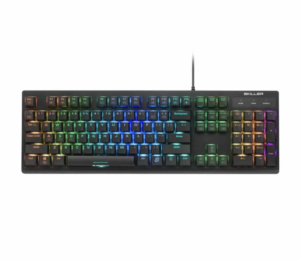 Sharkoon SKILLER SGK30 toetsenbord USB QWERTY Amerikaans Engels Zwart – 0 Sharkoon SKILLER SGK30 toetsenbord USB QWERTY Amerikaans Engels Zwart – 0