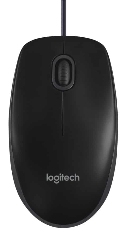 Logitech B100 muis Ambidextrous USB Type-A Optisch 800 DPI – 1