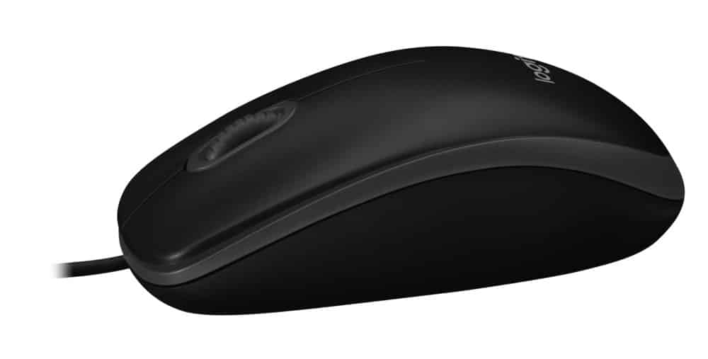Logitech B100 muis Ambidextrous USB Type-A Optisch 800 DPI – 4