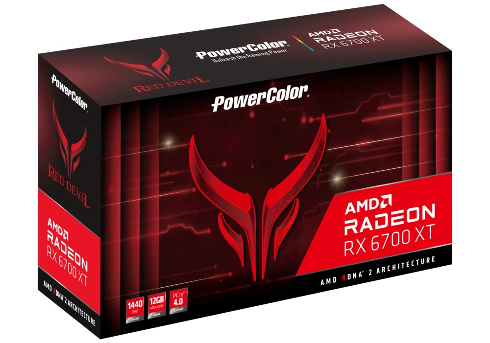 VGA PowerColor Red Devil AMD Radeon RX 6700XT 12 GB GDDR6 – 5 VGA PowerColor Red Devil AMD Radeon RX 6700XT 12 GB GDDR6 – 5