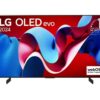 LG C4 OLED42C41LA tv 2024 106,7 cm (42″) 4K Ultra HD Smart TV Wifi Zwart – 0