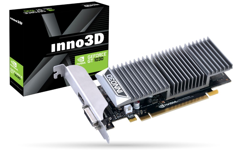 Inno3D N1030-1SDV-E5BL videokaart NVIDIA GeForce GT 1030 2 GB GDDR5 – 1 Inno3D N1030-1SDV-E5BL videokaart NVIDIA GeForce GT 1030 2 GB GDDR5 – 1