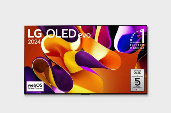 LG OLED 2024 OLED55G42LW tv 139,7 cm (55″) 4K Ultra HD Smart TV Wifi Grijs – 0 LG OLED 2024 OLED55G42LW tv 139,7 cm (55″) 4K Ultra HD Smart TV Wifi Grijs – 0