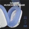 Logitech G G435 Headset Draadloos Hoofdband Gamen Bluetooth Wit – 26 Logitech G G435 Headset Draadloos Hoofdband Gamen Bluetooth Wit – 26