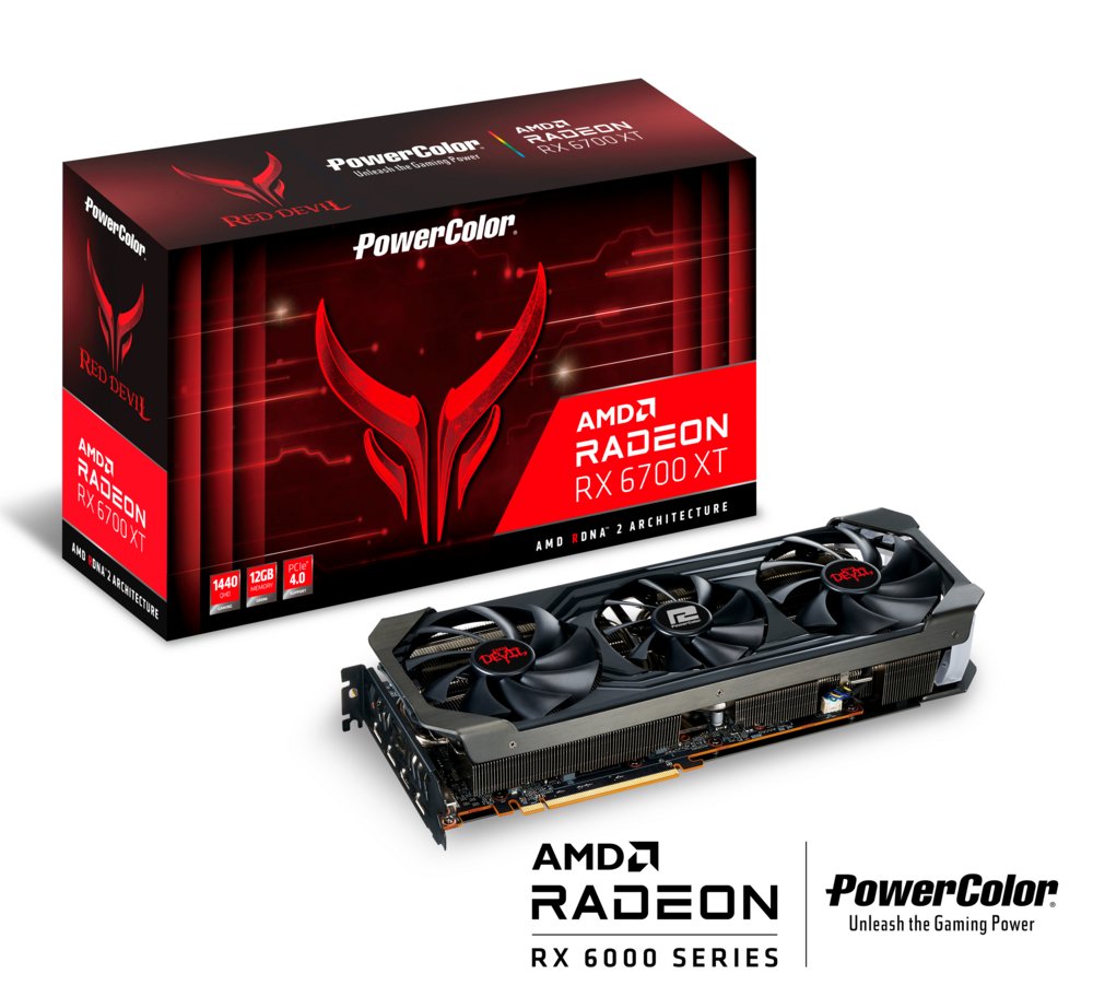 VGA PowerColor Red Devil AMD Radeon RX 6700XT 12 GB GDDR6 – 7 VGA PowerColor Red Devil AMD Radeon RX 6700XT 12 GB GDDR6 – 7