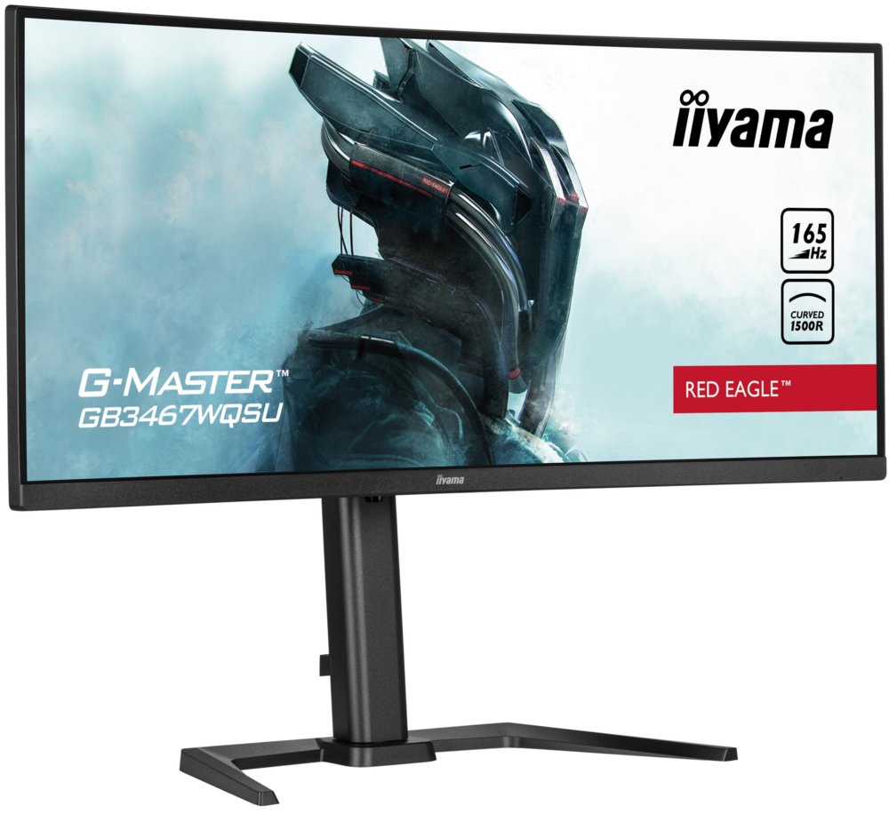 iiyama G-MASTER GB3467WQSU-B5 computer monitor 86,4 cm (34″) 3440 x 1440 Pixels UltraWide Quad HD LED Zwart – 1