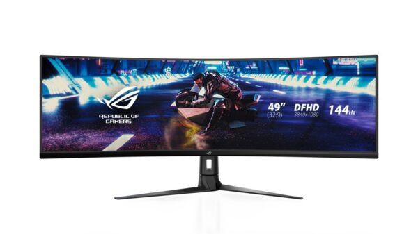 ASUS ROG Strix XG49VQ computer monitor 124,5 cm (49″) 3840 x 1080 Pixels UltraWide Full HD LED Zwart – 0 ASUS ROG Strix XG49VQ computer monitor 124,5 cm (49″) 3840 x 1080 Pixels UltraWide Full HD LED Zwart – 0