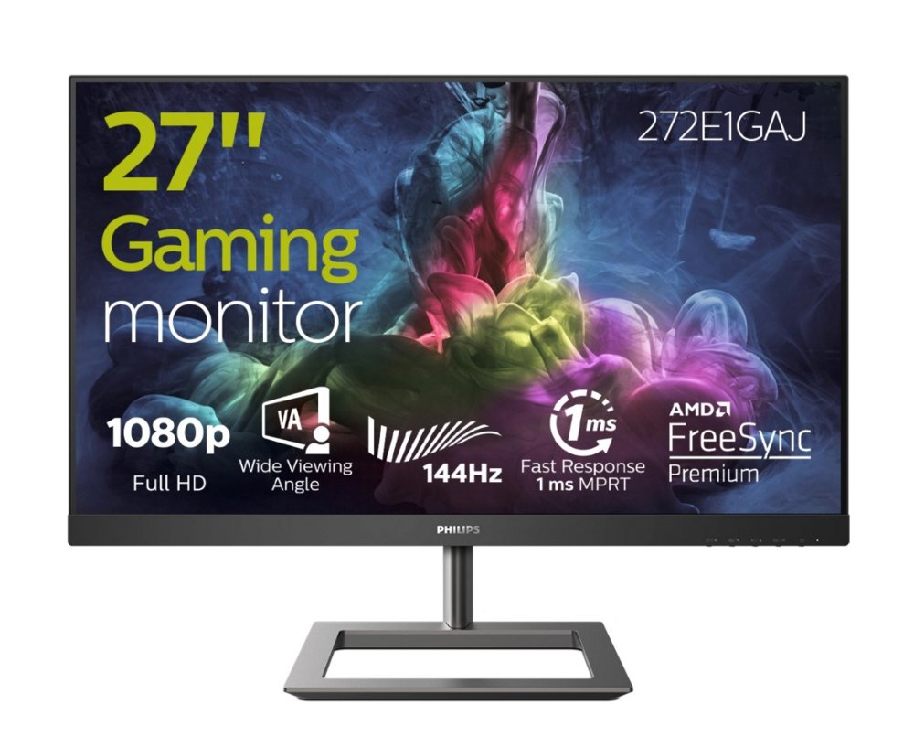 Philips E-Line 27 Inch 272E1GAJ F-HD 144Hz / 1MS / 2X HDMI – 0 Philips E-Line 27 Inch 272E1GAJ F-HD 144Hz / 1MS / 2X HDMI – 0