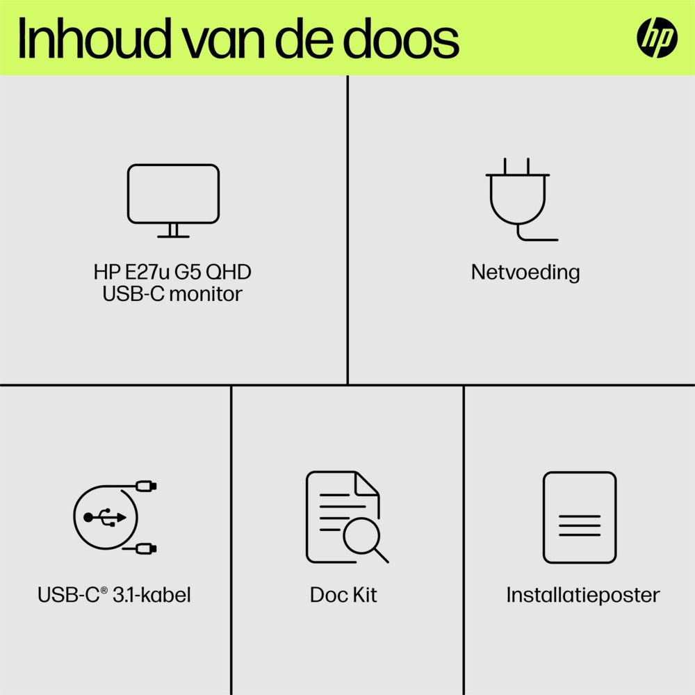 HP E27u G5 QHD USB C-monitor – 8 HP E27u G5 QHD USB C-monitor – 8
