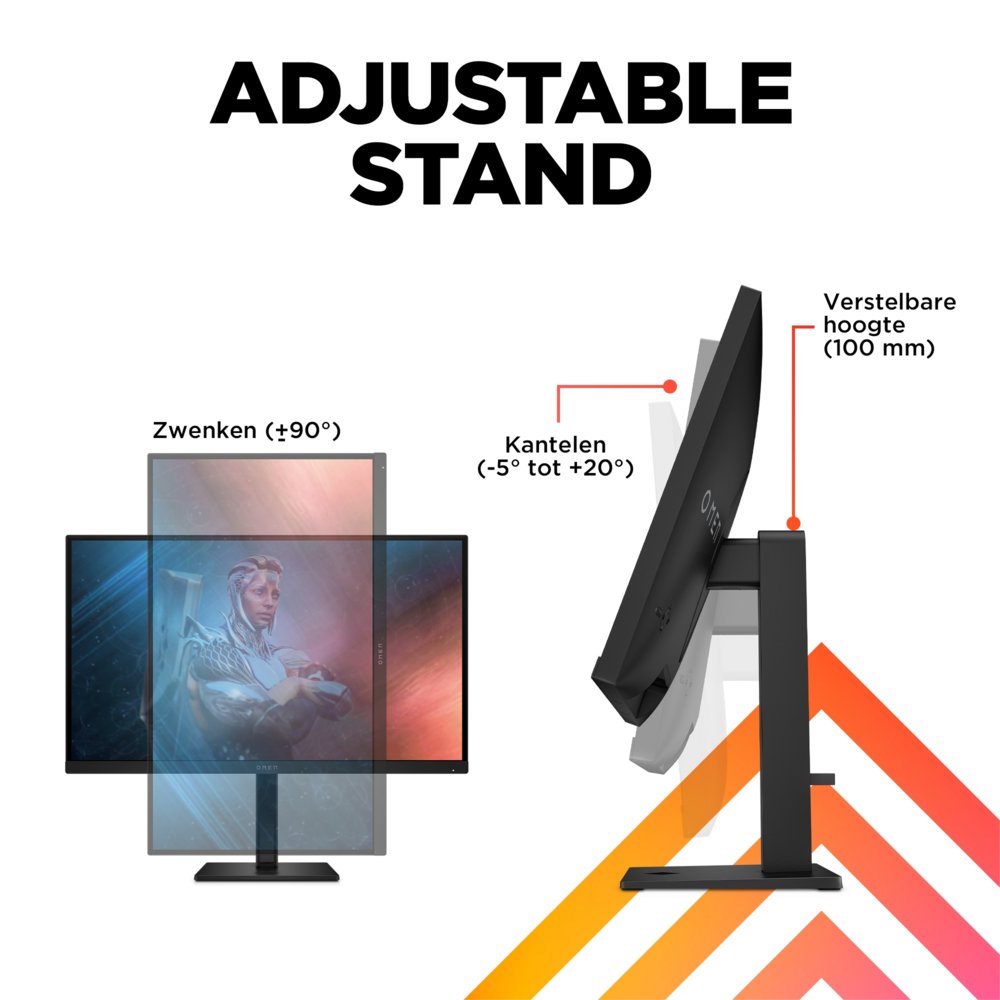 MON HP Omen 27Inch IPS 165Hz DisplayPort, 2x HDMI 1ms – 9 MON HP Omen 27Inch IPS 165Hz DisplayPort, 2x HDMI 1ms – 9