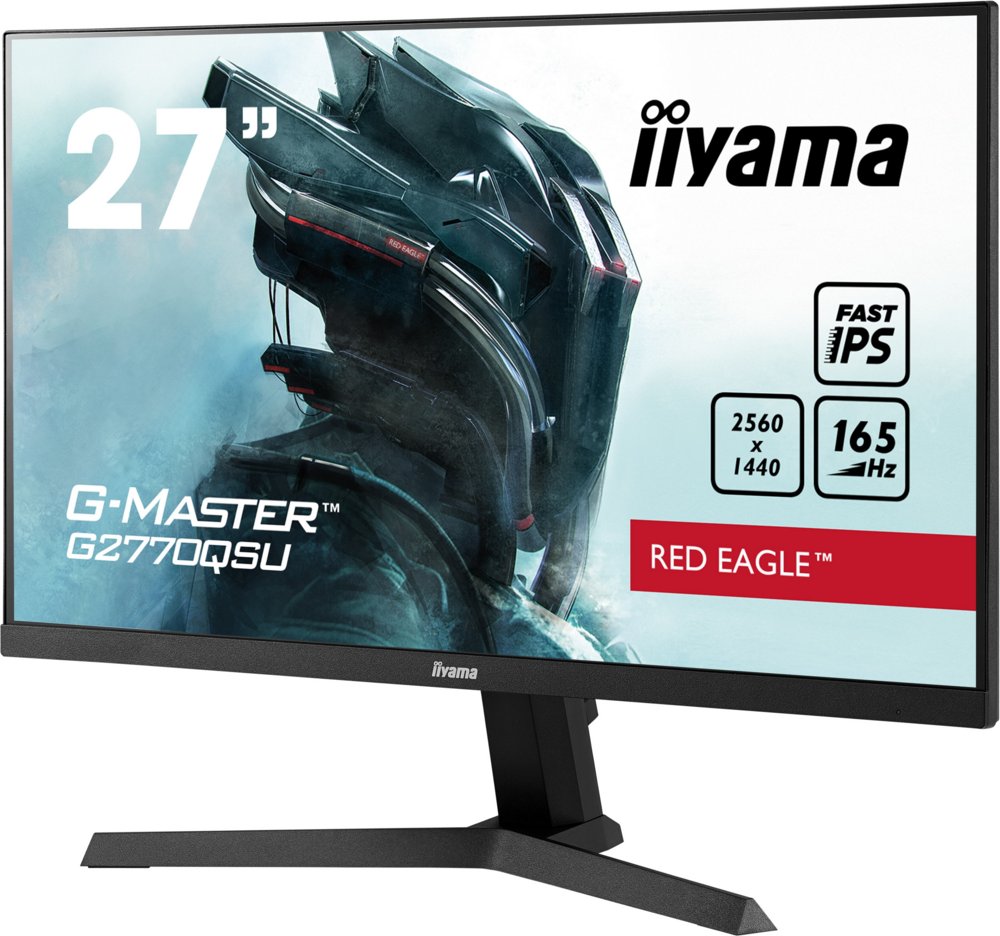 iiyama G-MASTER G2770QSU-B1 computer monitor 68,6 cm (27″) 2560 x 1440 Pixels Wide Quad HD LCD Zwart – 2 iiyama G-MASTER G2770QSU-B1 computer monitor 68,6 cm (27″) 2560 x 1440 Pixels Wide Quad HD LCD Zwart – 2